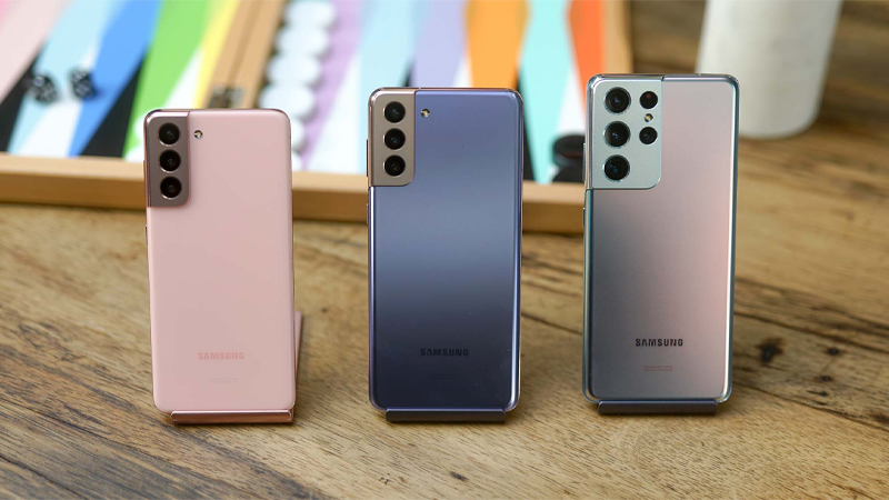 Samsung Galaxy S21 series có nhiều màu sắc để lựa chọn